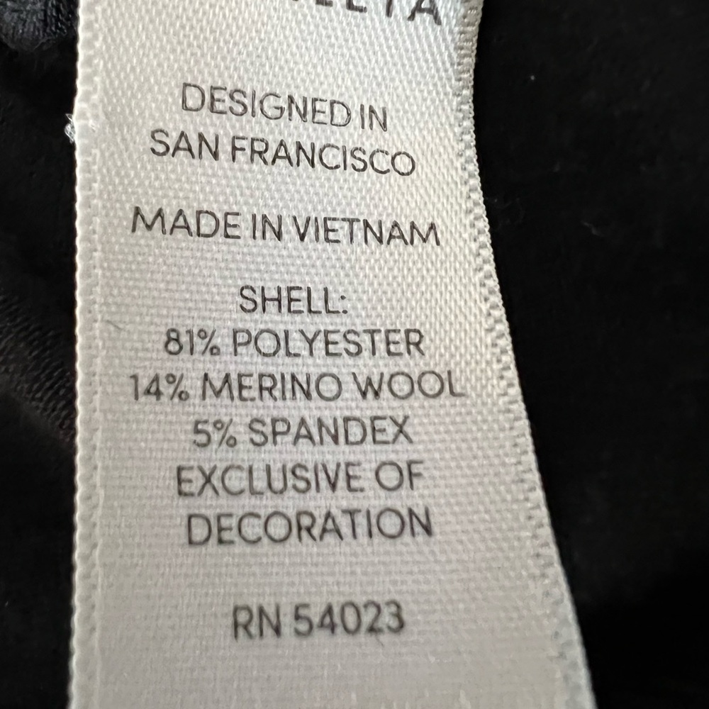 Athleta Black Industry Weekday Long Sleeve‎ Mini size xs - Picture 9 of 10